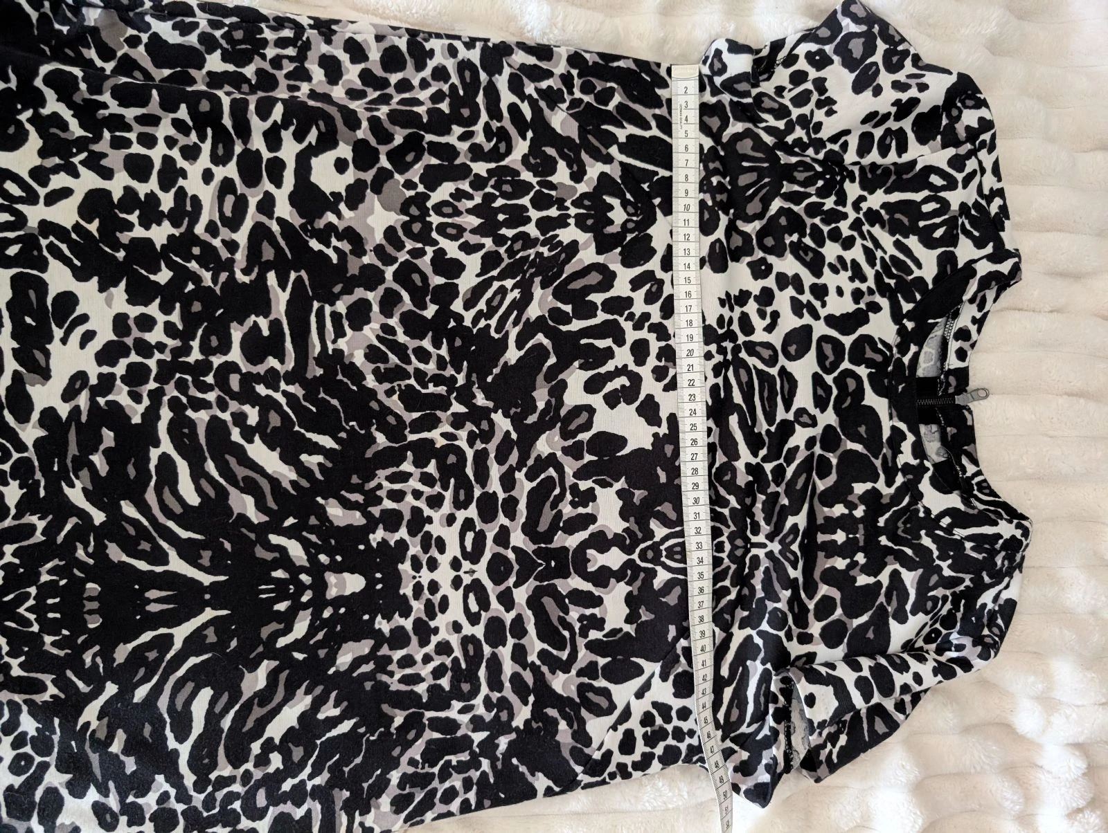 Magnífico vestido com estampa de leopardo – H&M – Tamanho M – photo 8